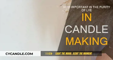 The Purity of Lye: A Crucial Aspect of Candle Making