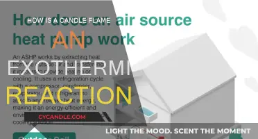 Candle Flames: Exothermic Energy Release