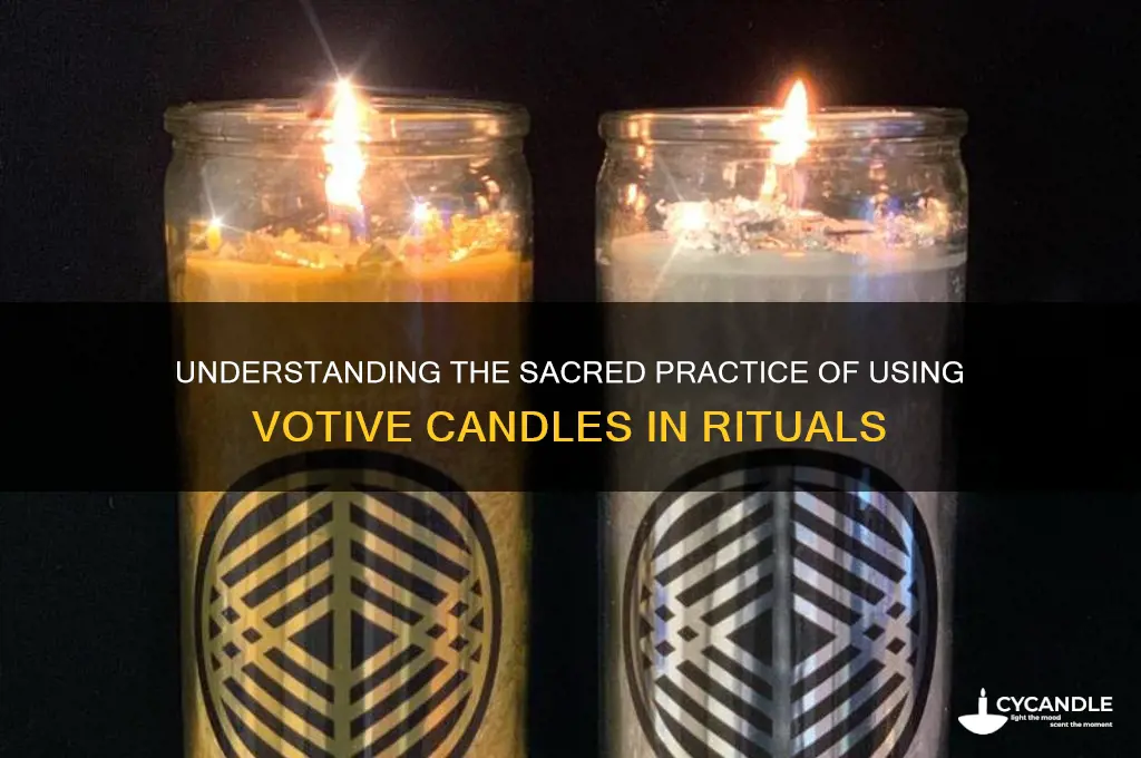 how is a votive candle used