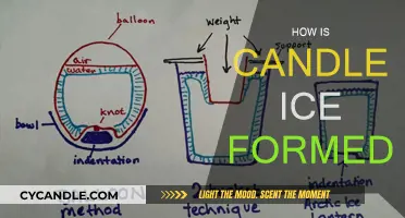 The Mystery of Candle Ice Formation