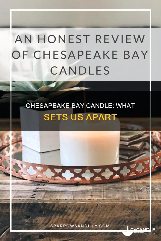 how is chesapeake bay candle different from others