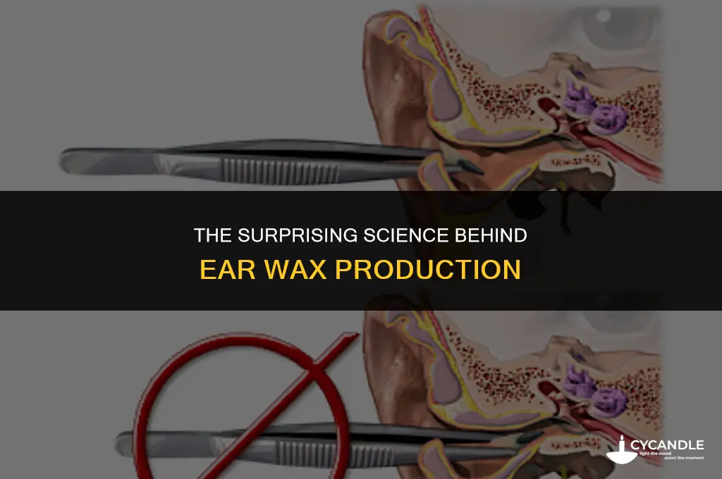 how is ear wax made