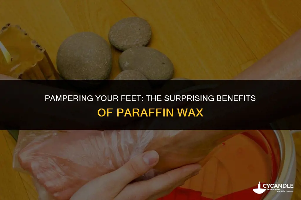 how is paraffin wax used for feet