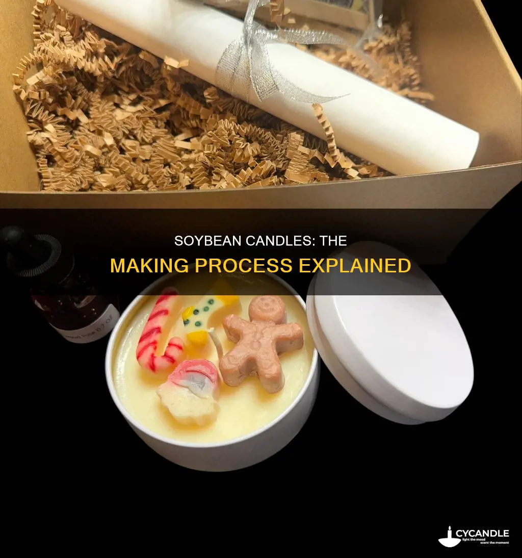 how is soybean candles made
