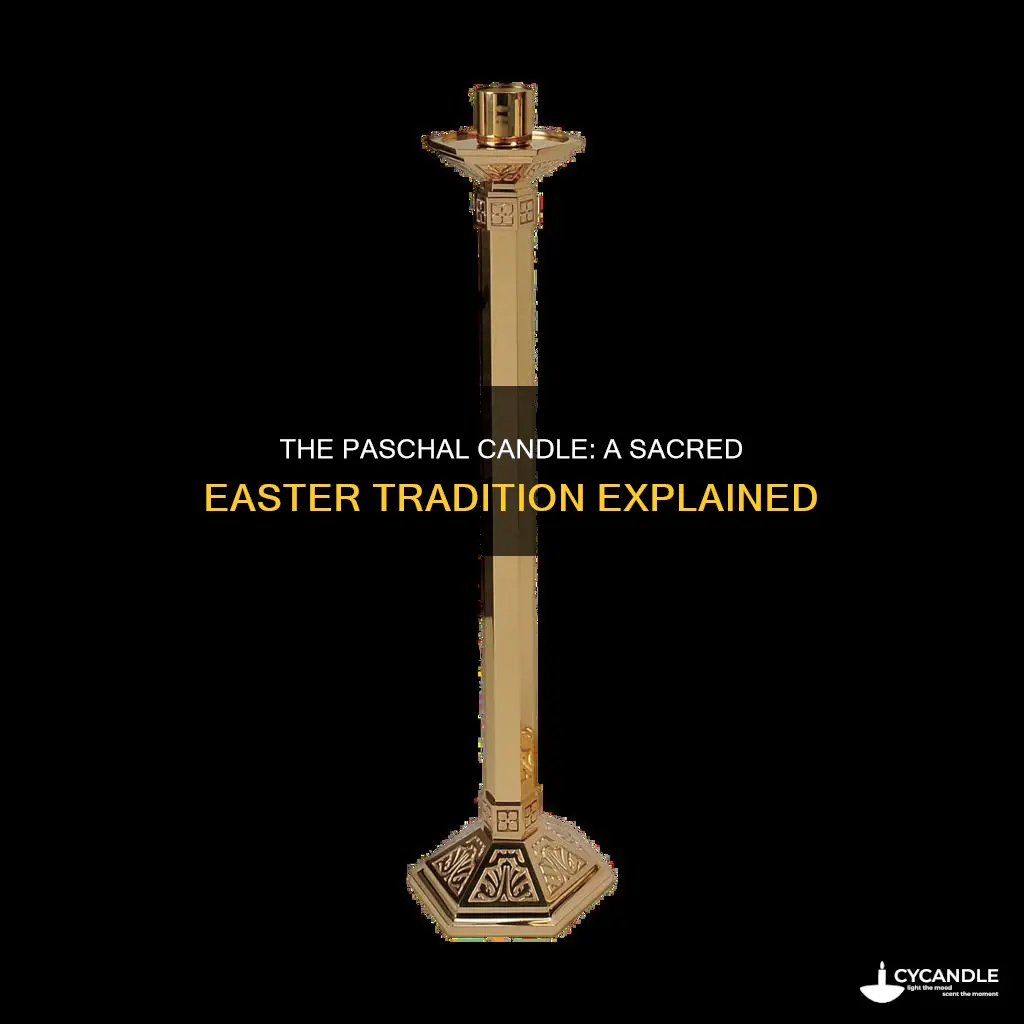 how is the paschal candle made