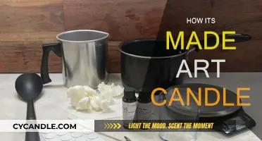 Crafting Art Candles: A Creative Process
