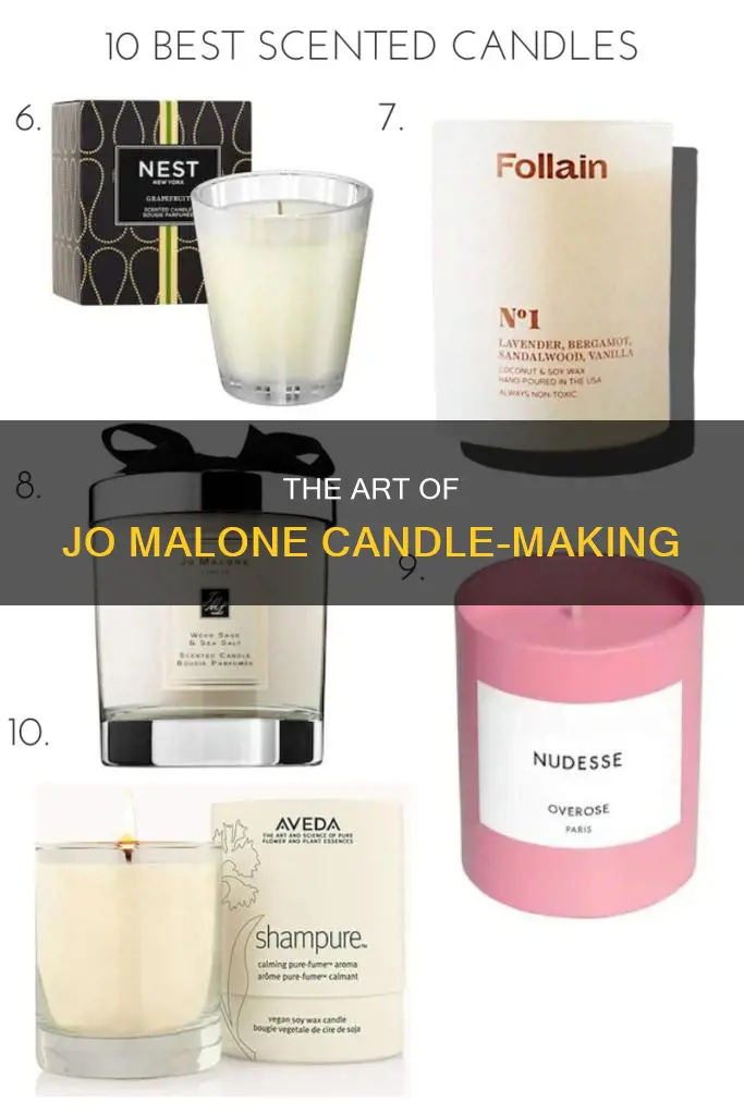 how jo malone candles are made