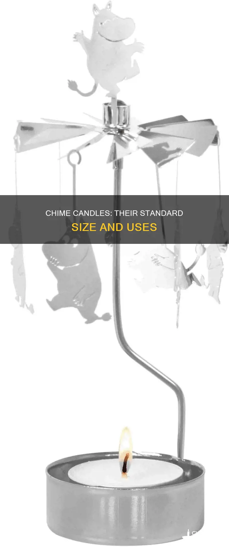 how large are chime candles