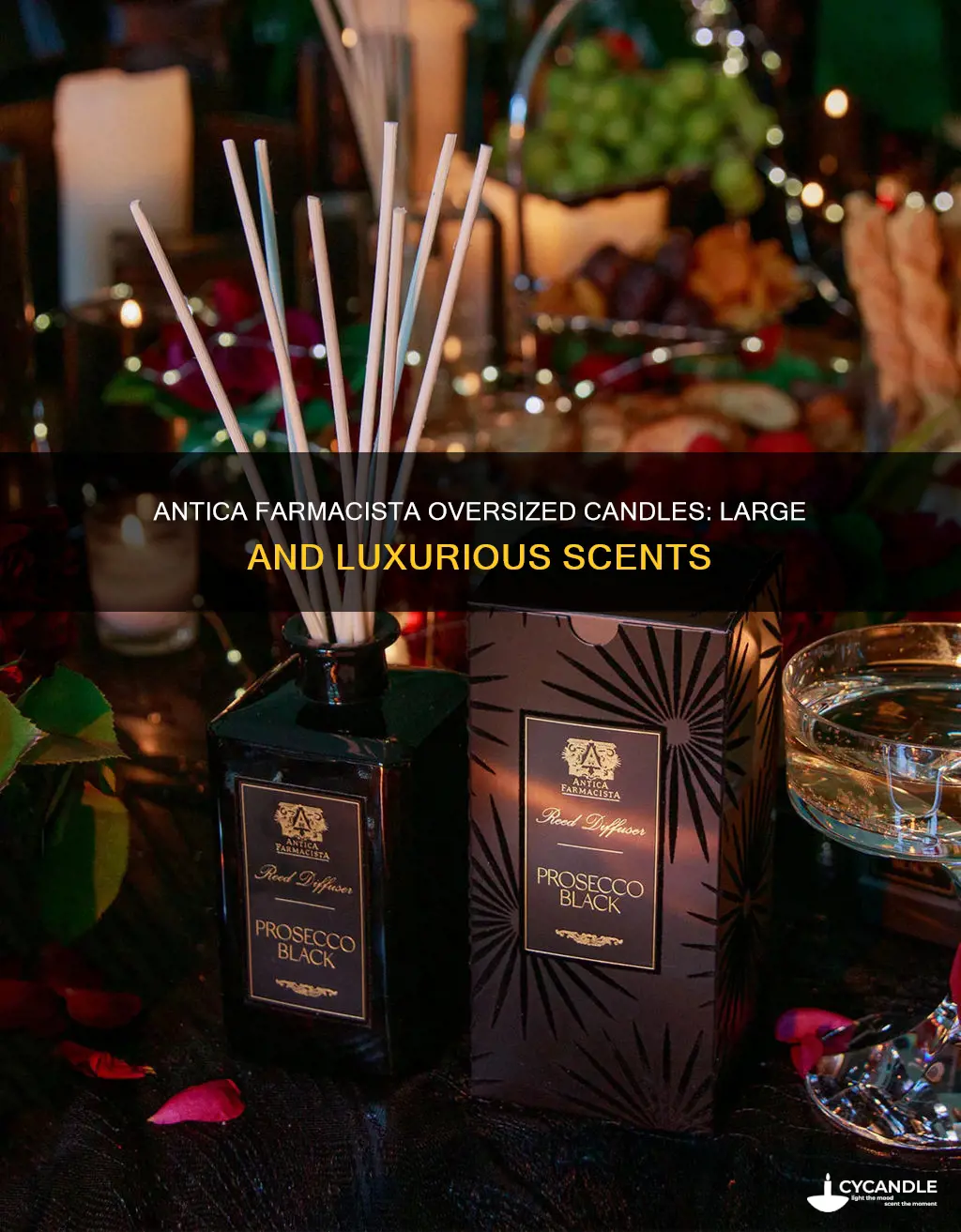 how large is antica farmacista oversized candles