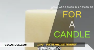 Designing Candles: Size Considerations for Optimal Aesthetics