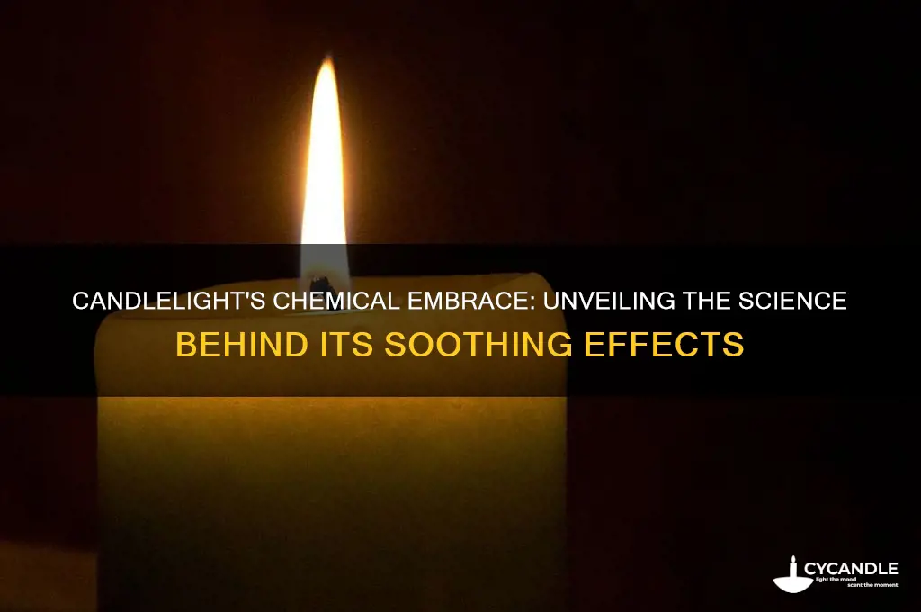 how lighting a candle affects your body chemically