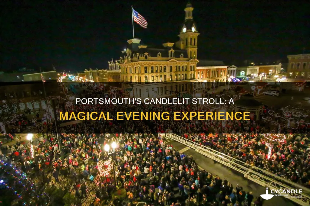 how lkng is candle lit stroll in portsmouth