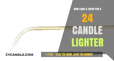 Optimal Taper Length for a 24-Candle Lighter: A Practical Guide