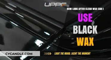 Clear to Black Wax Transition: Optimal Timing for Flawless Results