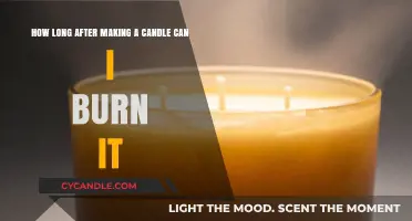 Perfect Burn Time: When to Light Your Newly Made Candle