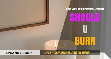 Perfect Burn Time: When to Light Your Newly Poured Candle