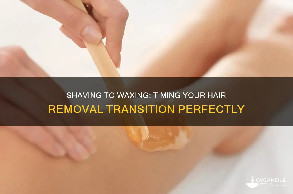 how long after shaving can i wax