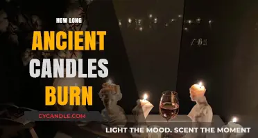 Unveiling the Burn Time of Ancient Candles: A Historical Perspective