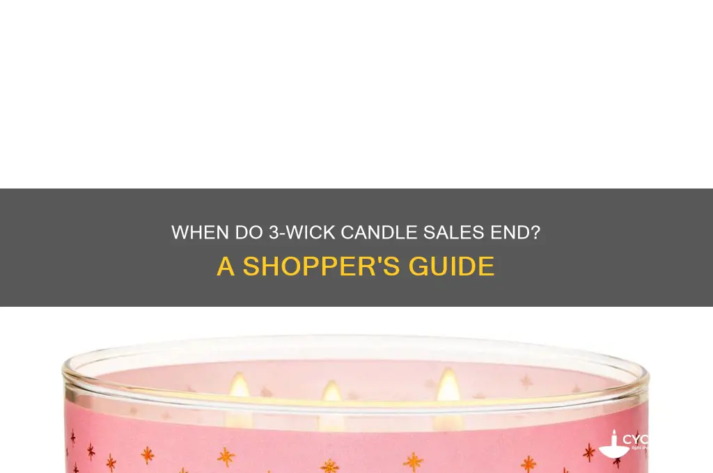 how long are 3 wick candles on sale