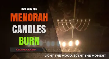 How Long Do Menorah Candles Burn? A Complete Guide