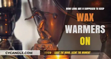 Optimal Burn Time: How Long Should You Keep Wax Warmers On?
