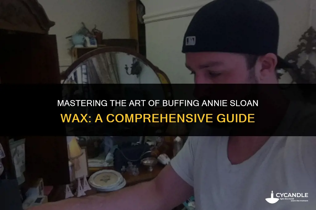 how long before buffing annie sloan wax