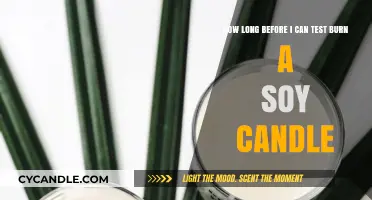 Soy Candle Testing: Ideal Time Before Your First Burn