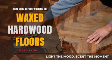 Patience is Key: Waiting Period for Walking on Waxed Hardwood Floors