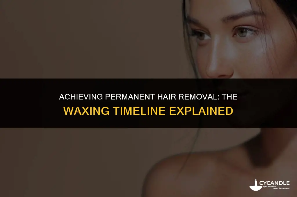 how long before waxing is permanent