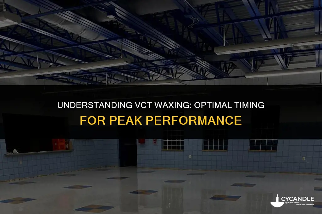 how long before you wax vct