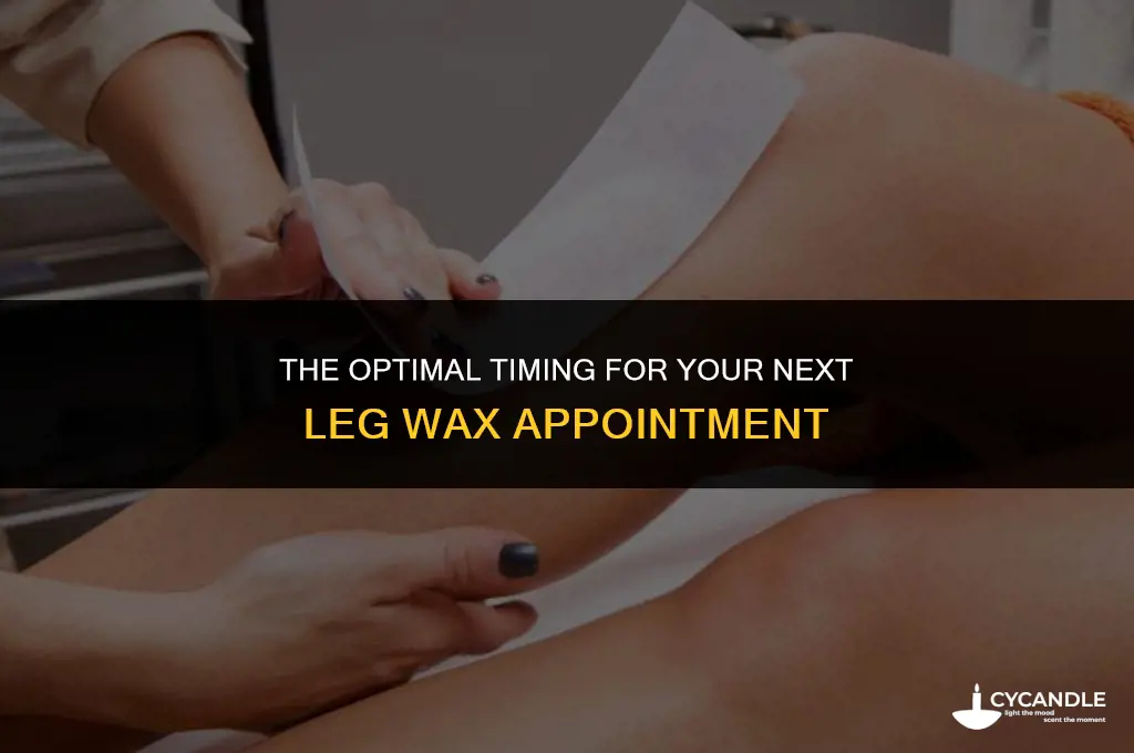how long between leg wax