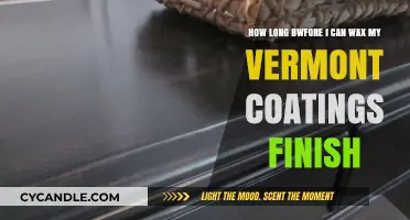 When Can You Wax Vermont Coatings Finish? Timing Tips