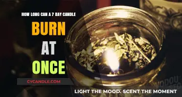 How Long Can a 7-Day Candle Burn Continuously?