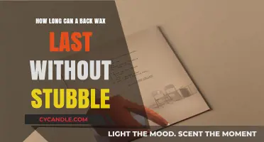 Back Wax Longevity: Stubble-Free Smoothness Duration Explained