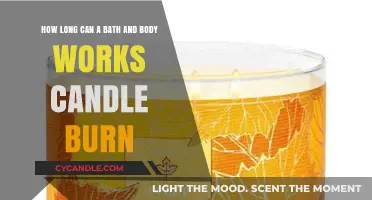 Maximizing Burn Time: How Long Can Your Bath & Body Works Candle Last?