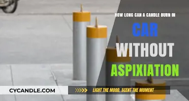 Candle Burn Time in Car: Avoiding Asphyxiation Risks Safely