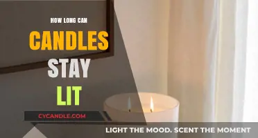 Candle Burn Times: How Long Can Candles Stay Lit?