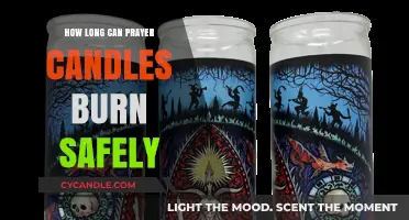 Safe Burning Times for Prayer Candles: A Comprehensive Guide