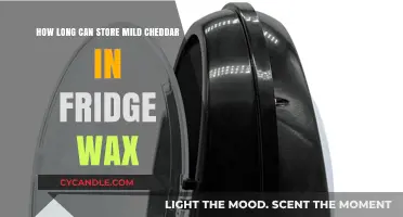 Storing Mild Cheddar in Wax: Fridge Shelf Life Explained