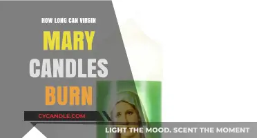 Virgin Mary Candles: Unveiling Their Remarkable Burn Time and Longevity