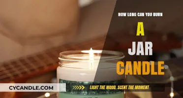 Maximizing Burn Time: How Long Can You Safely Burn a Jar Candle?
