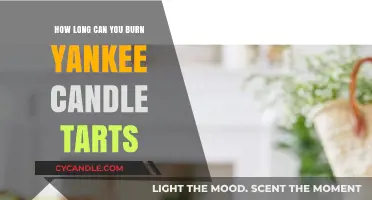 Maximizing Yankee Candle Tarts Burn Time: Tips and Tricks
