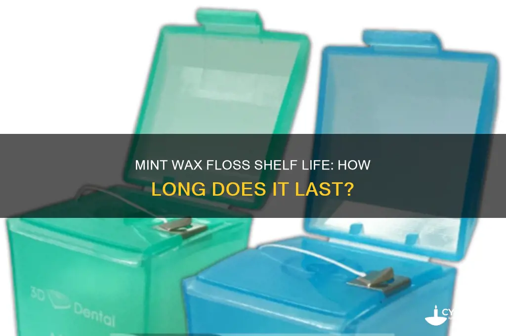 how long can you keep mint wax floss