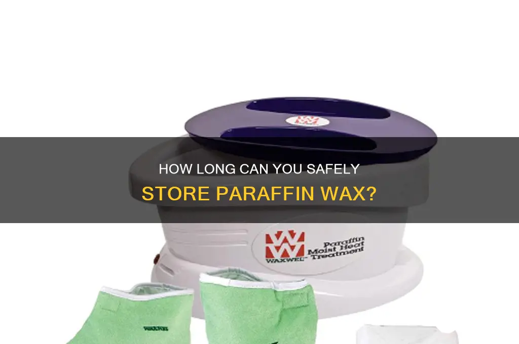how long can you leave paraffin 8n