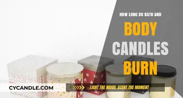Bath & Body Works Candles: Burn Time and Longevity Explained