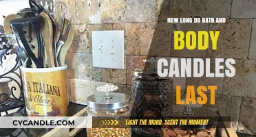 Bath & Body Candles: How Long Do They Last?