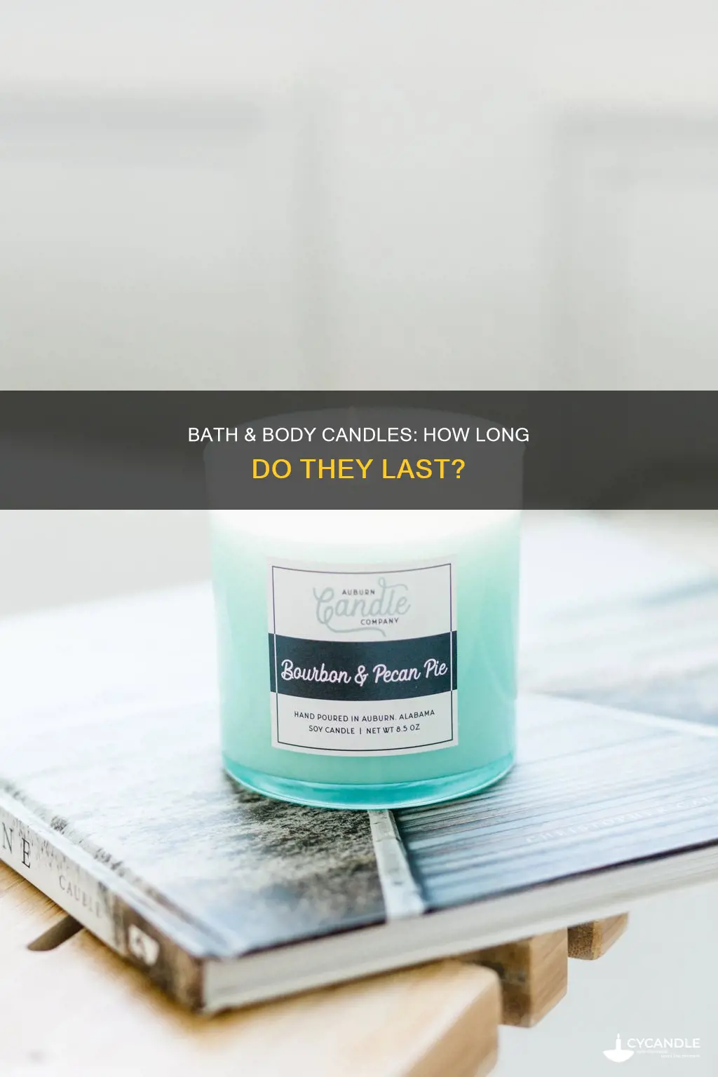 how long do bath and body candles last