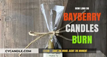 Bayberry Candles: Unveiling Their Burn Time and Festive Traditions