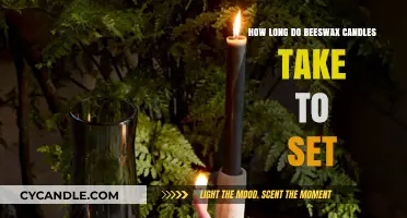 Beeswax Candle Setting Time: A Comprehensive Guide for Beginners