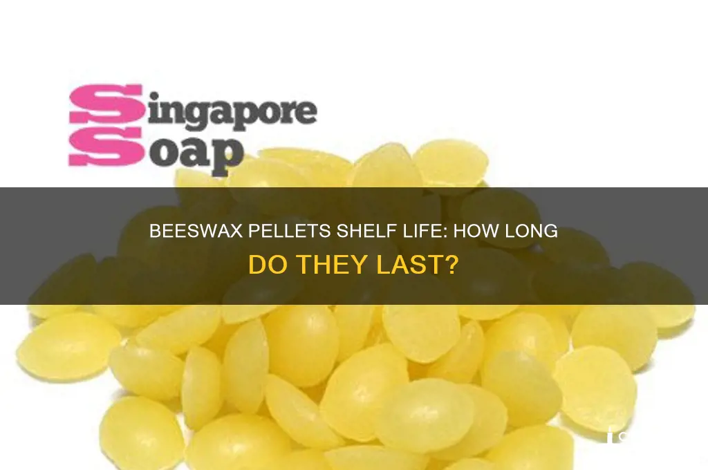 how long do beeswax pellets last